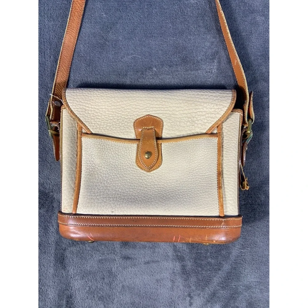 Dooney & Bourke All Weather Leather Women's Crossbody Bag Small Bone
